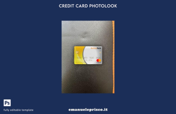 stile verificato Portogallo modello frontale Activebank mastercard photolook